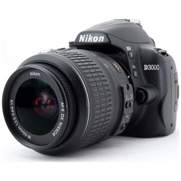 一眼レフカメラ 中古 Nikon ニコン D3000 18-55mm レンズキット SDカード :Nikon-D3000-LK:カメラショップ