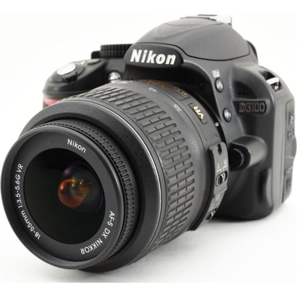 美品　Nikon d3100 一眼レフ D3000 カメラ 一眼レフ 中古 Nikon ニコン D3100 18-55mm レンズ