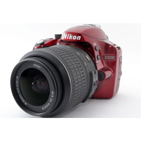 カメラ 一眼レフ 中古 Nikon ニコン Sdカード付き D30 レンズキット レッド 賜物
