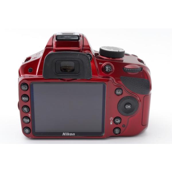 カメラ 一眼レフ 中古 Nikon ニコン Sdカード付き D30 レンズキット レッド 賜物
