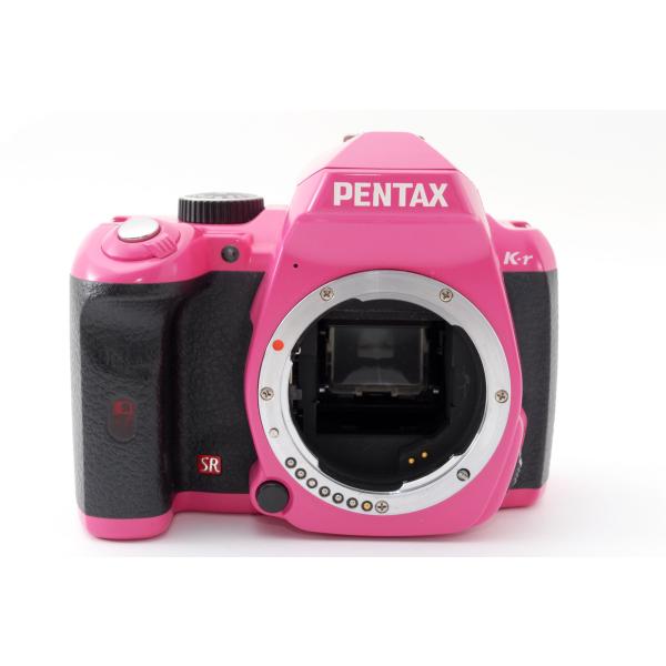 世界の人気ブランド 一眼レフカメラ 中古 Pentax ペンタックス ピンク K R レンズキット