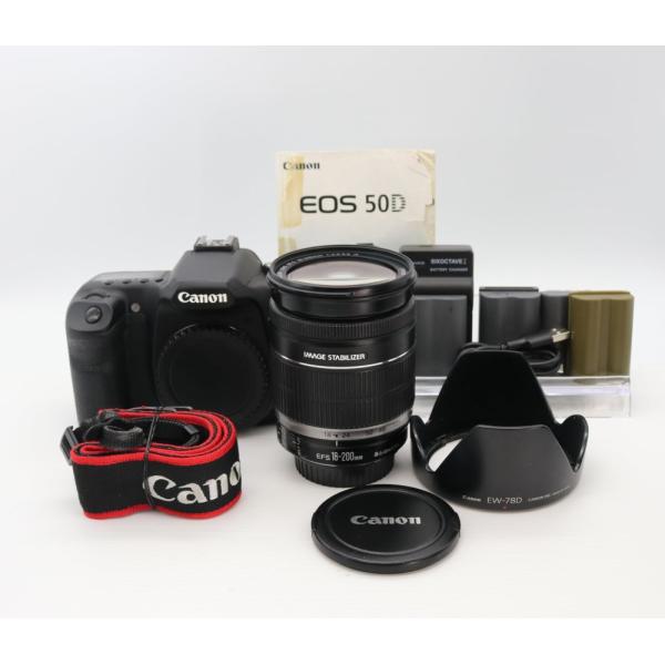 Canon デジタル一眼レフカメラ EOS 50D EF-S18-200 IS レンズ Canon デジタル一眼レフカメラ EOS 50D EF-S18-200 IS レンズ