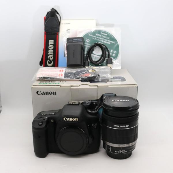 Canon デジタル一眼レフカメラ EOS 7D レンズキット EF-S18-200mm F3.5-5.6 IS USM付属 EOS7D18200ISLK