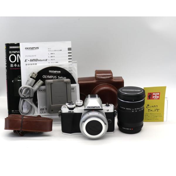 OLYMPUS ミラーレス一眼 OM-D E-M10 MarkII EZダブルズームキット