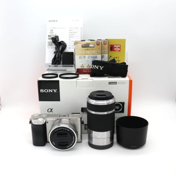 r*i様 SONY E APS-C キットレンズ 16-50mm + 55-21 SONY ミラーレス一眼 α6000 ダブルズームレンズキット E PZ 16-50mm F3