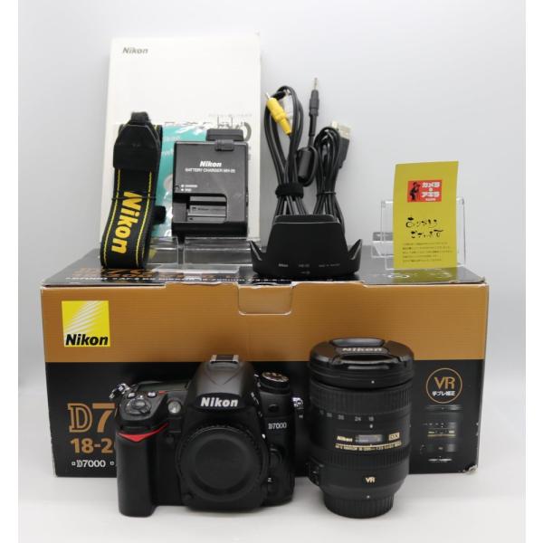 Nikon デジタル一眼レフカメラ D7000 18-200VRII レンズキット ブラック D7000LK18-200