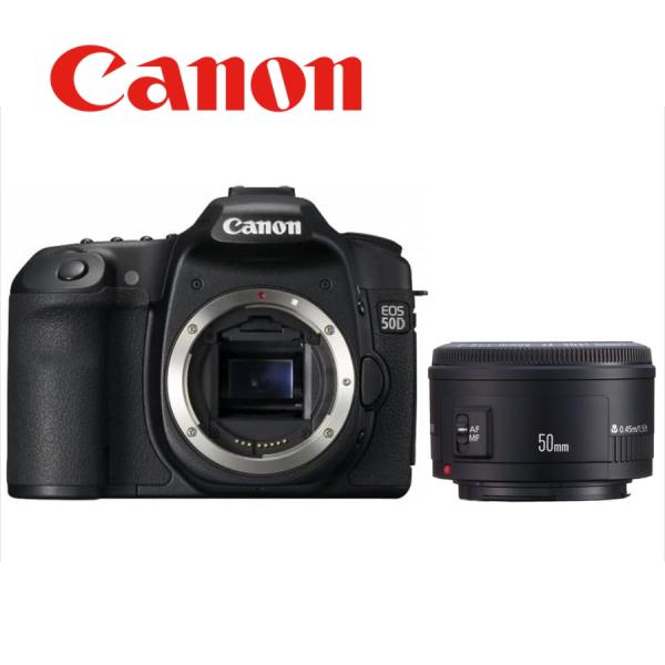 キヤノン Canon EOS 50D EF 50mm 1.8 II 単焦点 レンズセット デジタル一眼レフ カメラ 中古