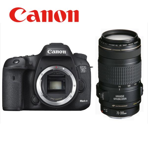 キヤノン Canon EOS 7D MarkII EF 70-300mm 望遠 レンズセット 手振れ 
