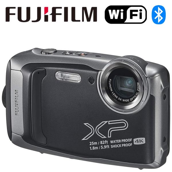 FinePix 富士フイルム FUJIFILM XP140 ダークシルバー 防水 Wi FinePix 富士フイルム FUJIFILM XP140 ダークシルバー 防水 Wi