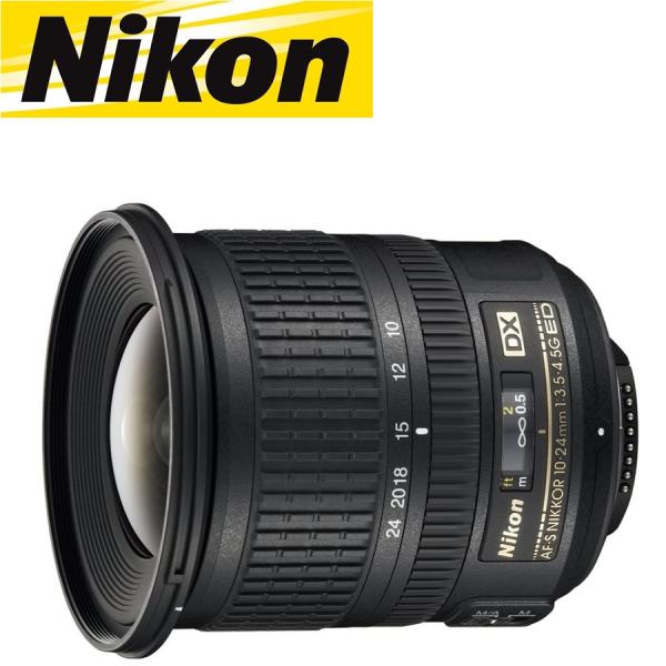 Nikon - 【中古】(ニコン) Nikon ニコン AF-S DX 10-24/F3.5-4.5G ED NIKKOR ニコン Nikon AF-S DX 10-24mm f3.5-4.5G ED 広角レンズ