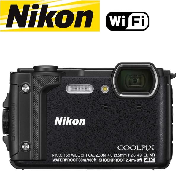 COOLPIX ニコン Nikon W300 クールピクス ブラック コンパクト COOLPIX ニコン Nikon W300 クールピクス ブラック コンパクト