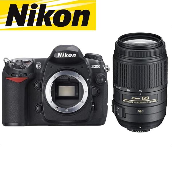 ニコンD ニコン Nikon D200 AF-S 55-300mm VR 望遠 レンズセット ニコンD ニコン Nikon D200 AF-S 55-300mm VR 望遠 レンズセット