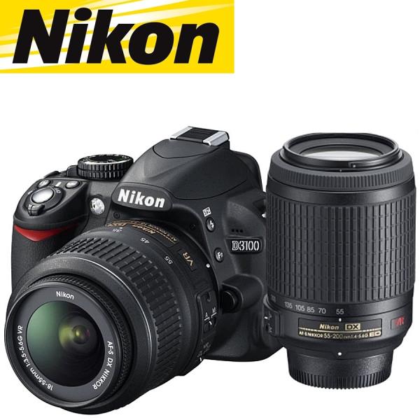 ニコン Nikon D3100 ダブルレンズキット デジタル 一眼レフ カメラ