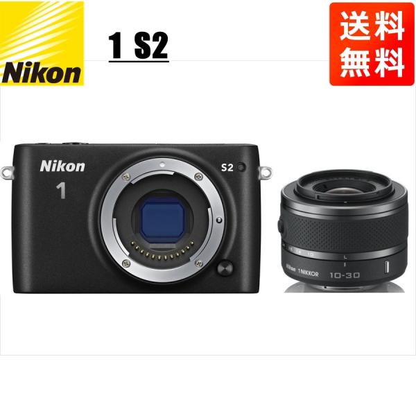 ニコン Nikon S2 ブラックボディ 10-30mm ブラック レンズセット ニコン Nikon S2 ブラックボディ 10-30mm ブラック レンズセット
