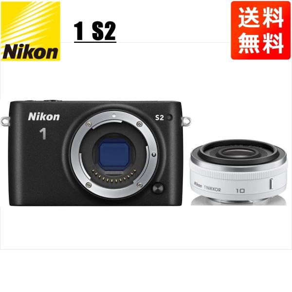 Nikon 1 S ニコン S2 ブラックボディ 10mm 2.8 ホワイト 単焦点 Nikon 1 S ニコン S2 ブラックボディ 10mm 2.8 ホワイト 単焦点