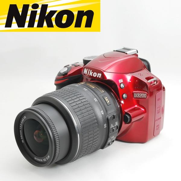 完動品　Nikon D3200 デジタル一眼レフカメラ レンズ付き Amazon | Nikon デジタル一眼レフカメラ D5200 ダブルズーム