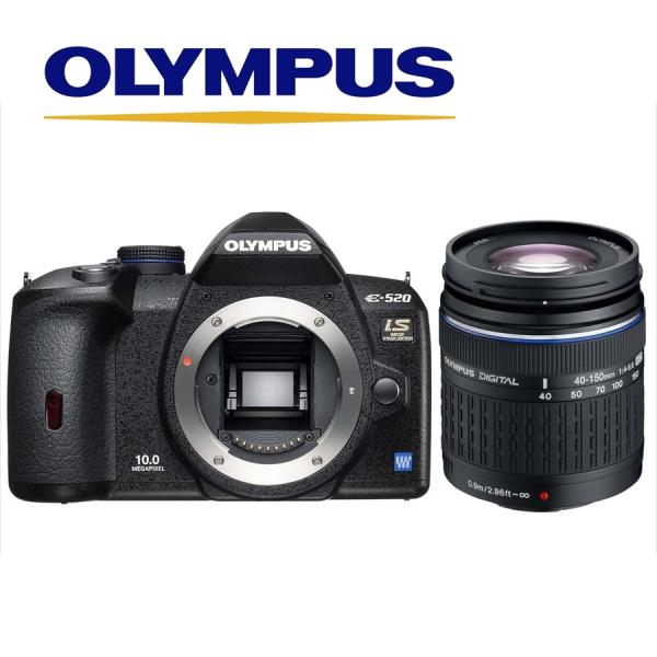 OLYMPUS E-520 デジタル一眼レフ 本体 レンズ40〜150㍉ オリンパス E