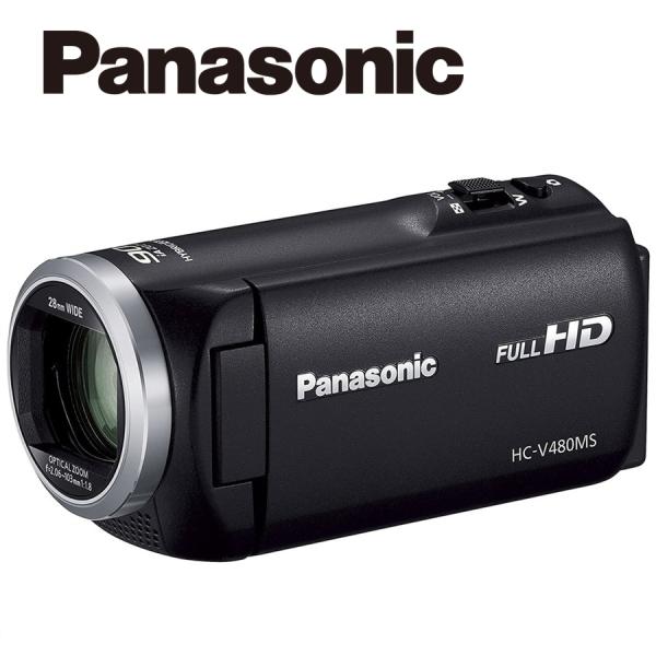 Panasonic パナソニック HC-V480MS-K ブラック ビデオカメラ