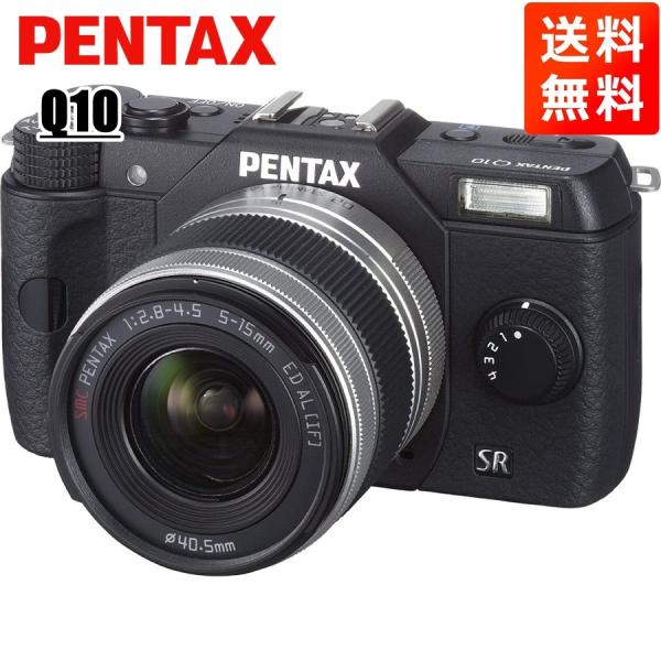 PENTAX Q10 5-15mm 02 standard ミラーレスカメラ Qシリーズ ペンタックス PENTAX Q10 5-15mm 02 レンズキット ブラック