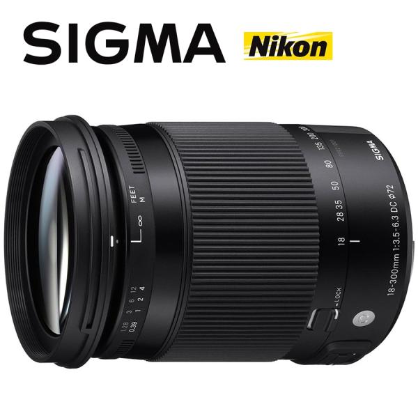 中古 18-300 SIGMA Nikon用 18-300mm F3.5-6.3 DC MACRO OS HSM [ニコン用] 中古価格比較