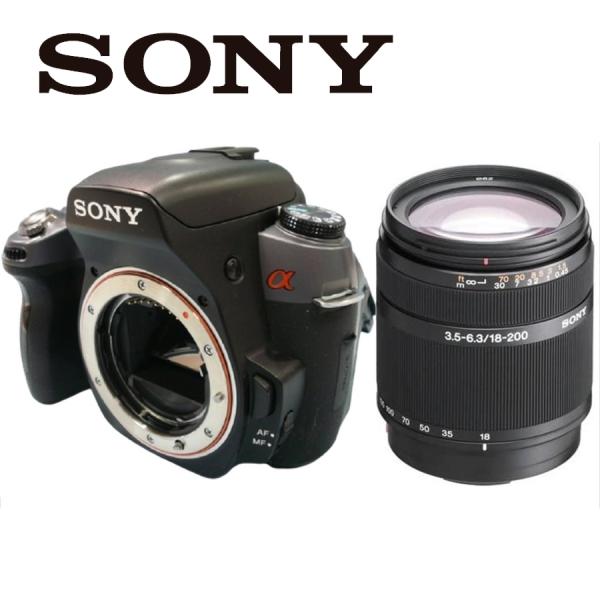 α（ソニー） ソニー SONY α550 DT 18-200mm 高倍率 レンズセット