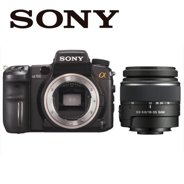 ソニー SONY α700 DT 18-55mm 標準 レンズセット デジタル一眼レフ カメラ 中古