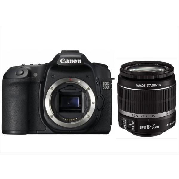 キヤノン Canon EOS 50D EF-S 18-55mm 標準 レンズセット 手振れ補正 デジタル一眼レフ カメラ 中古