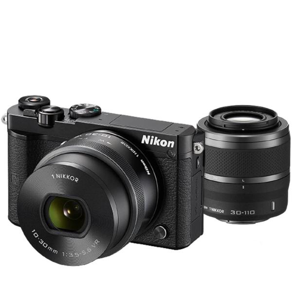 ⭐︎Nikon 1 J5 ダブルレンズキット⭐︎ミラーレス一眼カメラ 【中古美品】 camerart2nd-shop_nikon-1-j5-wr-b