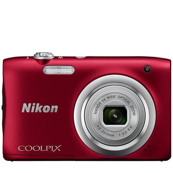 即購⭕ Nikon ニコン COOLPIX A100 レッド　デジカメ 付属品有 camerart2nd-shop_nikon-coolpix