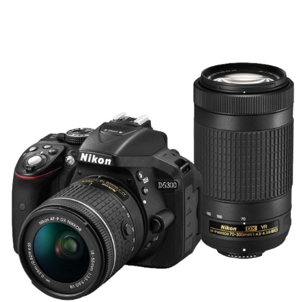 ニコン Nikon D5300 300mm ダブルレンズセット カメラ レンズ 一眼レフ 中古