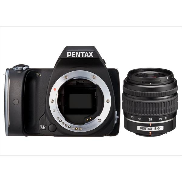 ペンタックス PENTAX K-S1 18-55mm 標準 レンズセット ブラック デジタル一眼レフ カメラ 中古