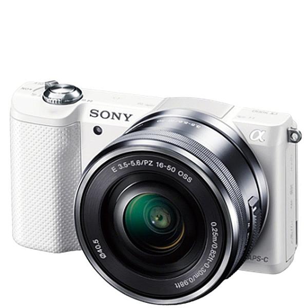 ソニー SONY α5000 ILCE-5000 レンズセット ホワイト ミラーレス 一眼レフ カメ...