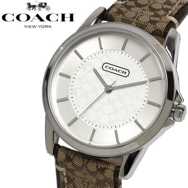 COACH（コーチ） 腕時計 レディース メンズ シグネチャー 革ベルト