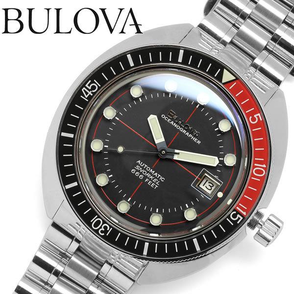 Bulova ブローバ 腕時計 メンズ 男性用 気圧防水 自動巻き オーシャングラファー 復刻版 悪魔 デビルダイバー 98b3 98b3 腕時計 財布 バッグのcameron 通販 Yahoo ショッピング