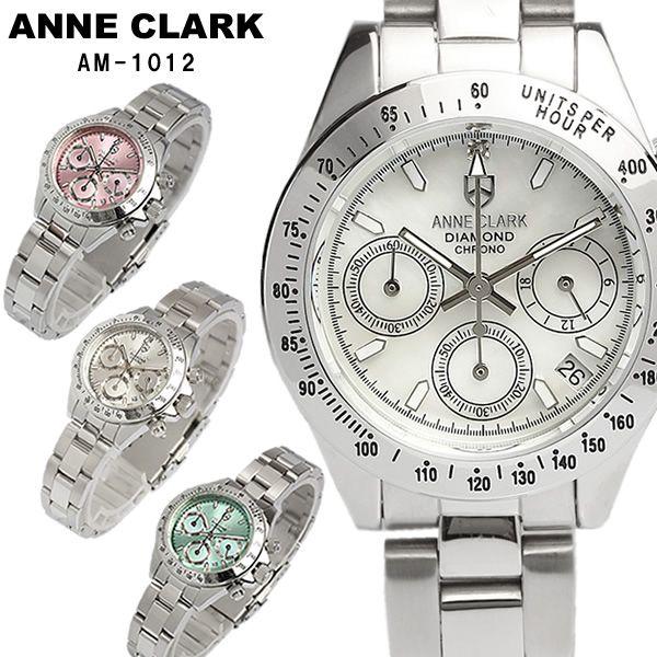 Ann Clark アンクラーク レディース腕時計 クロノグラフ ステンレス Am 1012 Am 1012 腕時計 財布 バッグのcameron 通販 Yahoo ショッピング