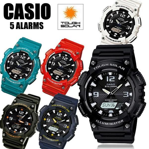 カシオ Casio 腕時計 メンズ ソーラー ブラック 白 ホワイト ブランド Aq S810wc Aq S810w 腕時計 財布 バッグのcameron 通販 Yahoo ショッピング
