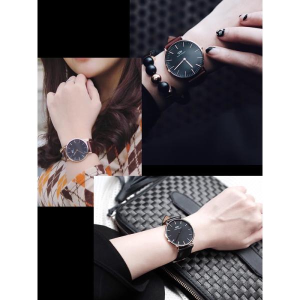 Daniel Wellington ダニエルウェリントン 腕時計 ペアウォッチ 40mm 36mm 本革レザー クラシック ブラック 黒 人気 ブランド メンズ レディース 2本セット Buyee Buyee 日本の通販商品 オークションの代理入札 代理購入