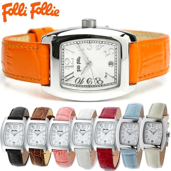 フォリフォリ Folli Follie 腕時計 革ベルト レザー トノー型 レディース レディス ブランド ギフト Ff S922 腕時計 財布 バッグのcameron 通販 Yahoo ショッピング