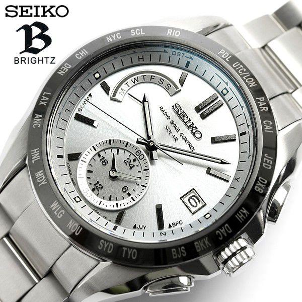 SEIKO セイコー BRIGHTZ ブライツ メンズ 腕時計 ソーラー電波修正 SAGA129 :saga129:腕時計 財布 バッグの