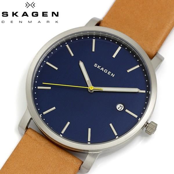 SKAGEN スカーゲン 腕時計 ウォッチ メンズ 男性用 革ベルト クオーツ