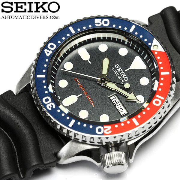 セイコー SEIKO 自動巻き ダイバーズ ウォッチ 逆輸入 SKX009KC