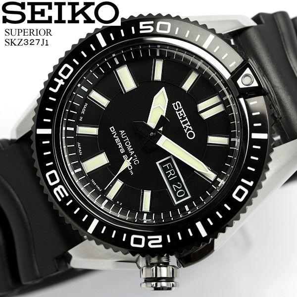 ダイバーズ ウォッチ スーペリア SEIKO セイコー 自動巻き メンズ 腕時計