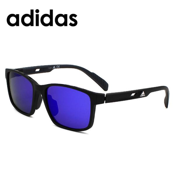 アディダス adidas スポーツサングラス アジアンフィット UVカット アイウェア スクエア SP0035-F/S 02X 56 メンズ レディース 紫外線対 adidas（アディダス） サングラス UVカット スポーツサングラス