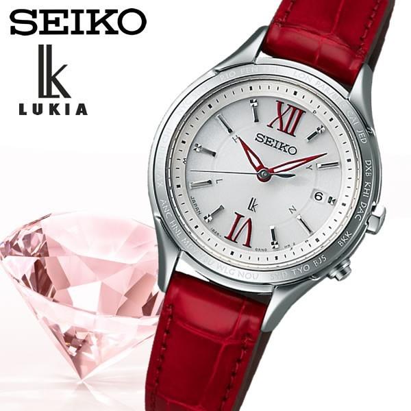 Seiko Lukia セイコー ルキア ソーラー電波 腕時計 レディース ワールドタイム 10気圧防水 本革レザー クロコダイル レッド Ssvv013 Ssvv013 腕時計 財布 バッグのcameron 通販 Yahoo ショッピング