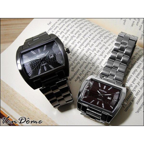 メンズ 腕時計 スワロフスキー スクエア ビッグフェイス Vendome Wh Vd002 腕時計 財布 バッグのcameron 通販 Yahoo ショッピング