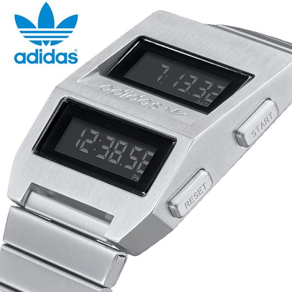 Adidas アディダス 腕時計 ウォッチ デジタル クオーツ メンズ レディース シルバー ブランド ファッション ギフト プレゼント Z 19 Z 19 腕時計 財布 バッグのcameron 通販 Yahoo ショッピング