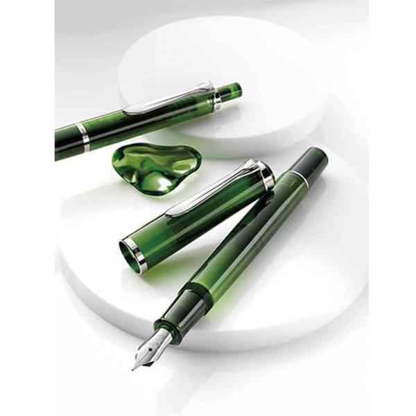 万年筆　Pelikan（ペリカン）M205 オリヴィーン　インク（無料） 即日出荷OK】Pelikan ペリカン 万年筆 特別生産品 M205 OLIVINE