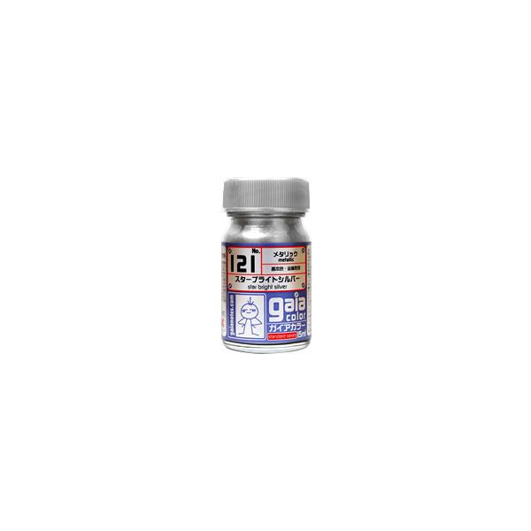 ガイアノーツ 121 スターブライトシルバー｜ガイアカラー メタリック シルバー 15ml