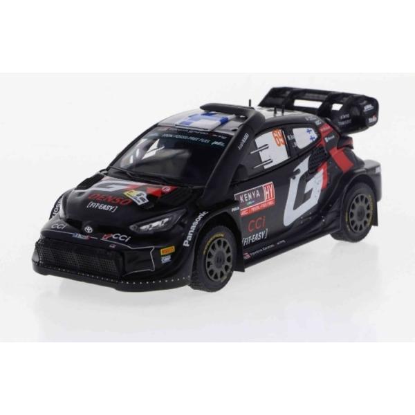 トヨタGRヤリス ラリー1 ハイブリッド 2024年 サファリラリーケニア 優勝 #69 :KB model（ixo/イクソ）