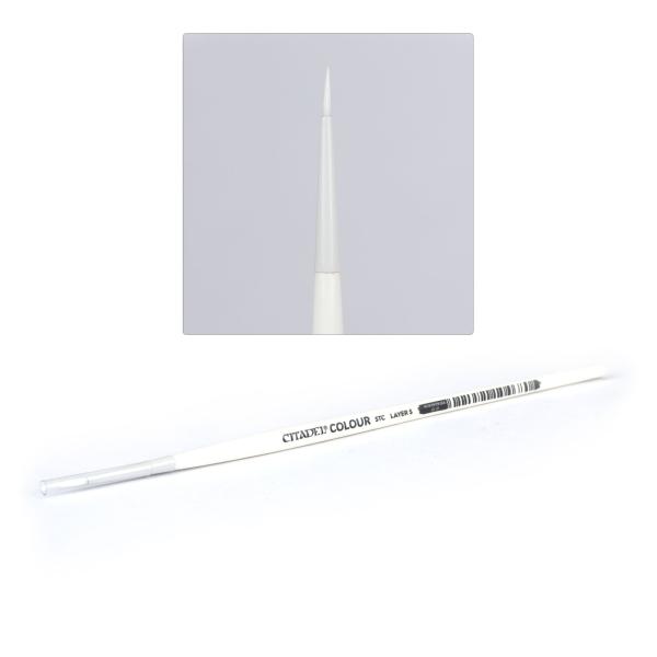 シンセティック レイヤーブラシ Sサイズ Synthetic Layer Brush｜ウォーハンマーツール（旧シタデル）細筆 ハイライト用